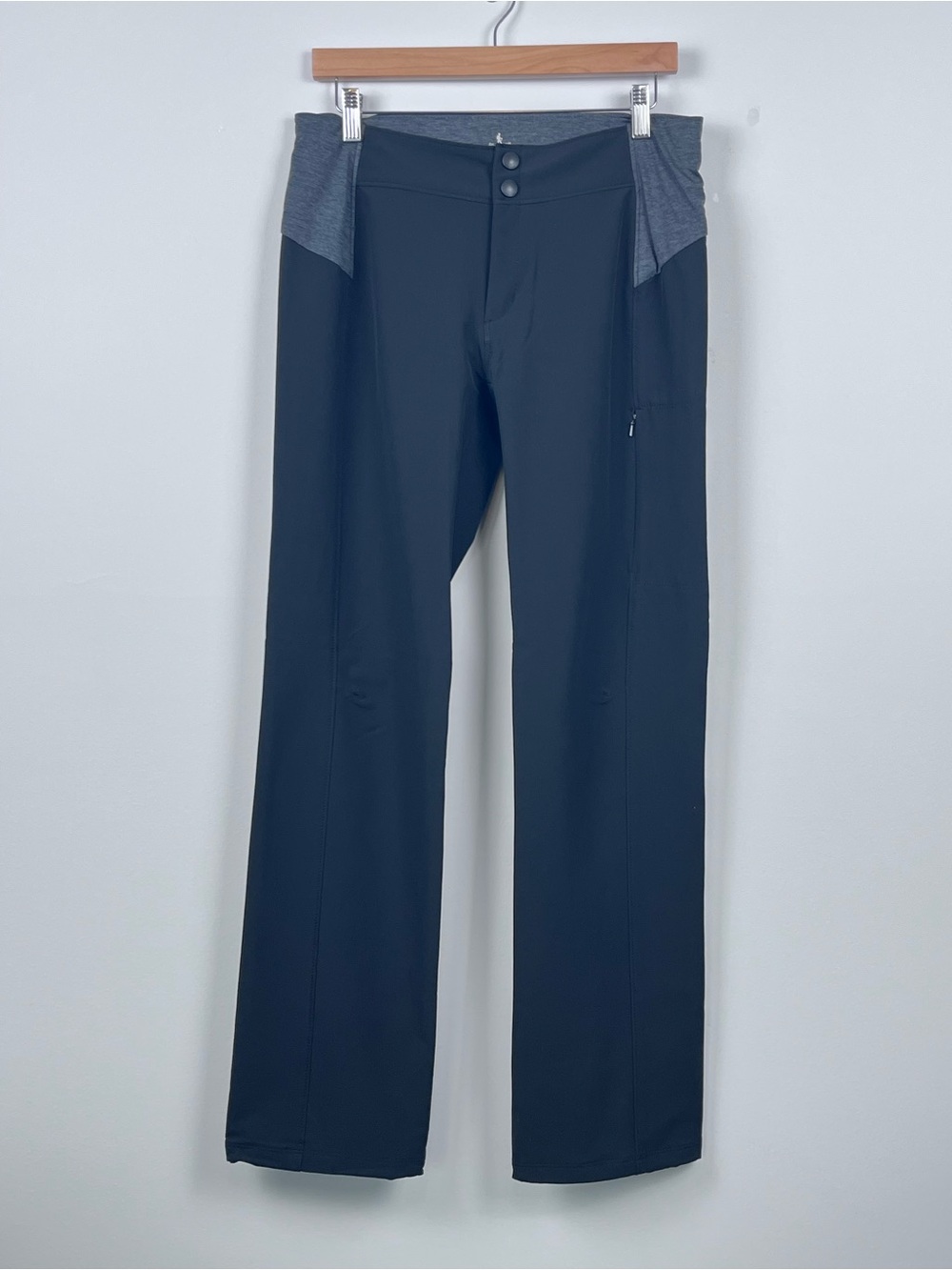 Royal Robbins Women's Black Trim Fit Stretch Hiking Trekking Pants Size S Active